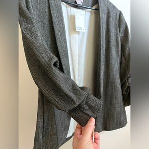 New Herringbone Blazer